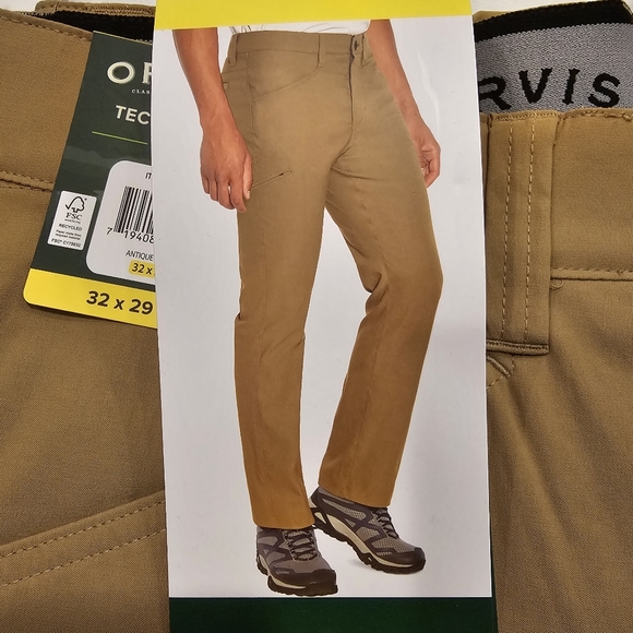 Orvis Trek Pants Mens 32 x 29 - Picture 2 of 10